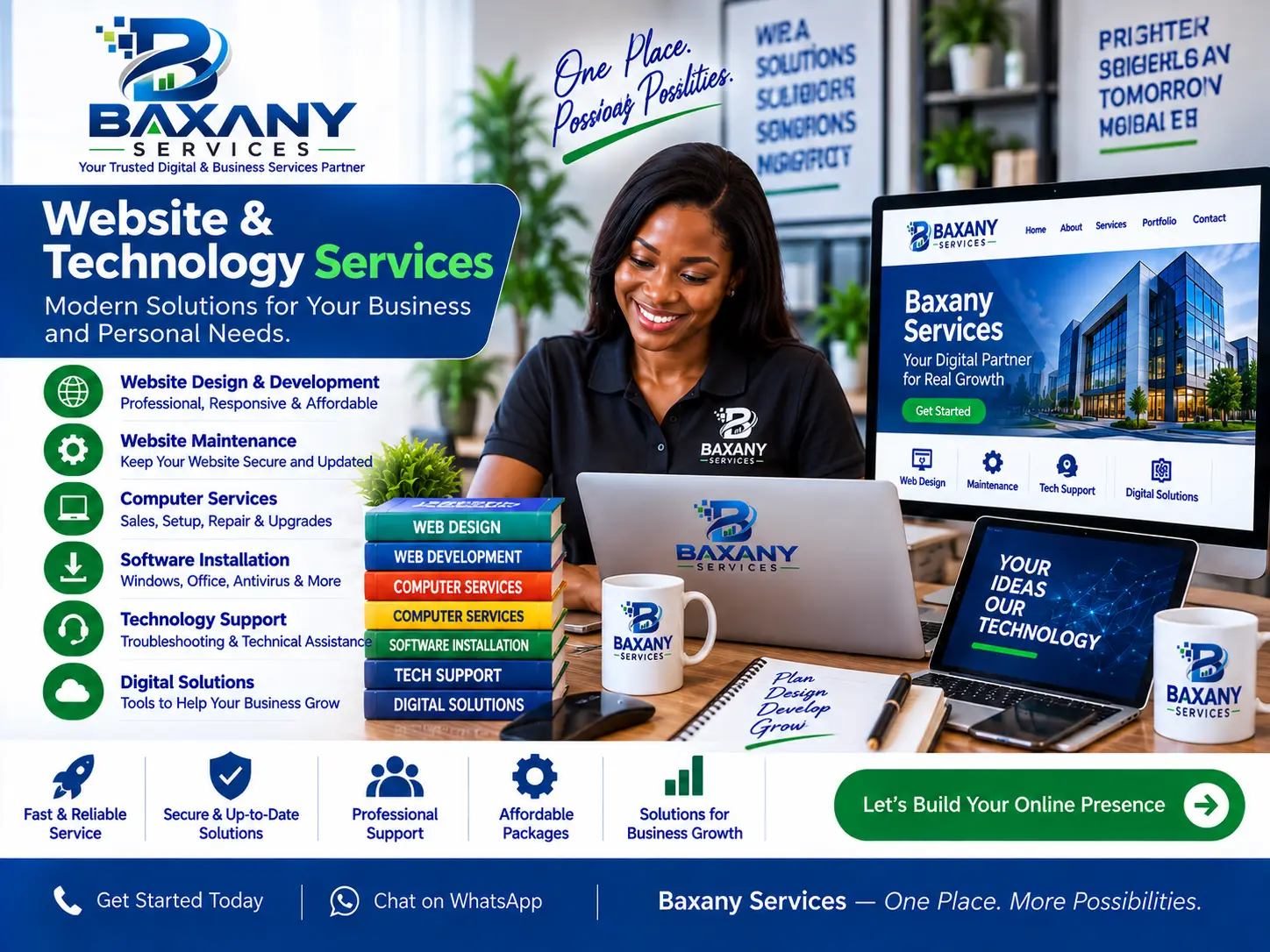Website development and technology services